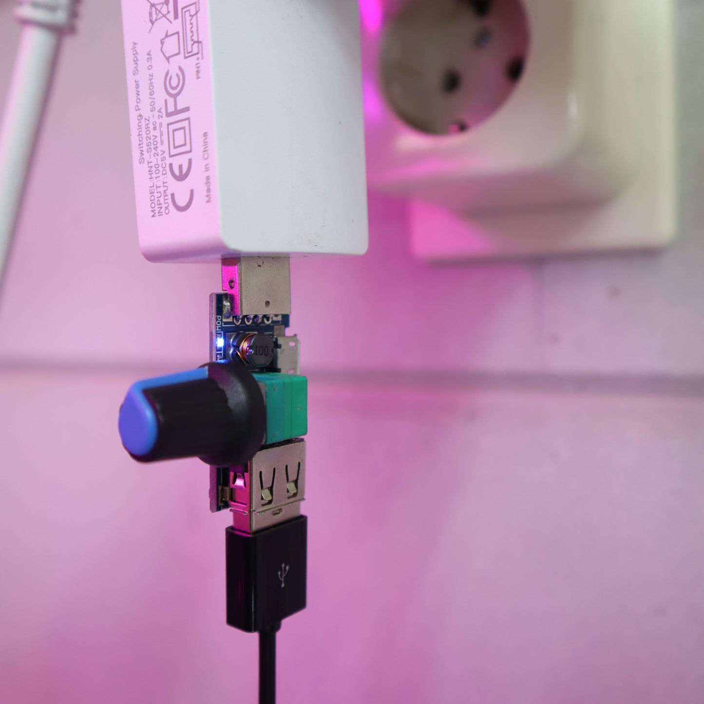 DC 5V Micro USB Fan Speed Controller
