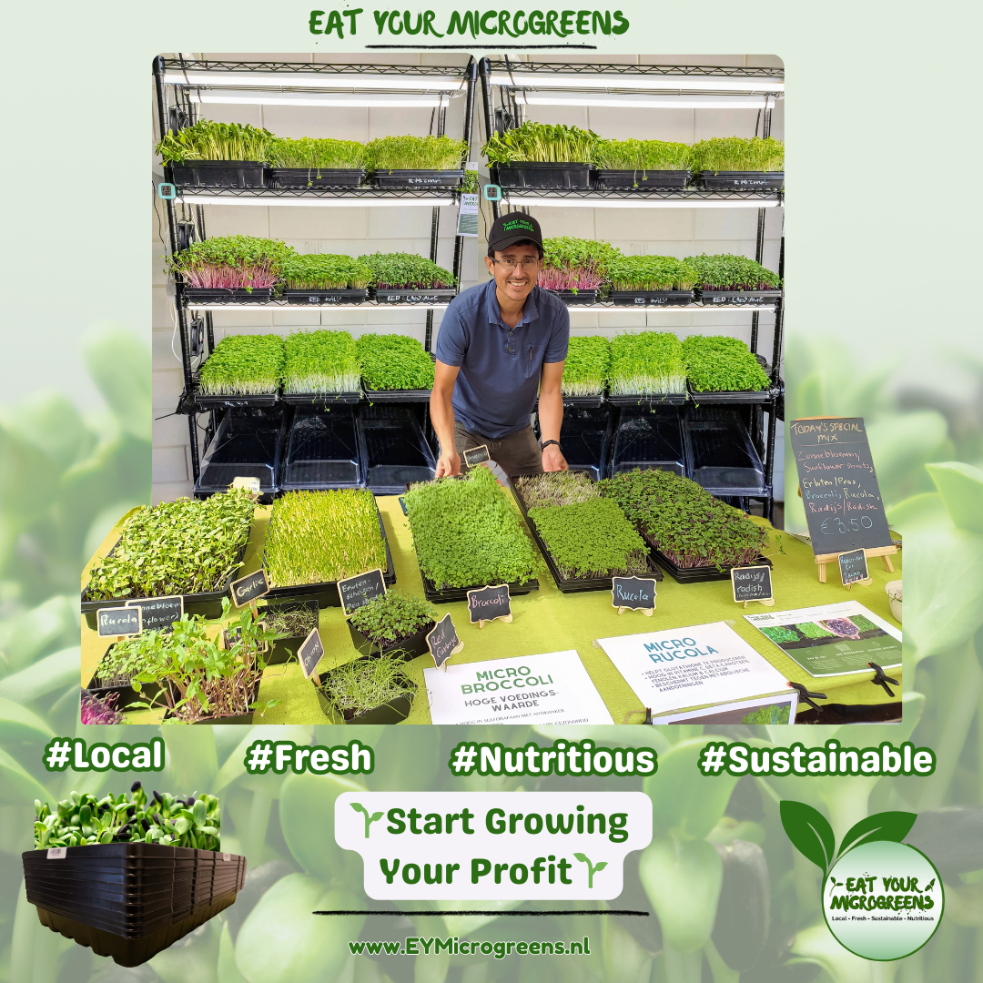 π§βπΎπ± Microgreens Entrepreneur | Farmer's Market Kit π¨βπΎπ±