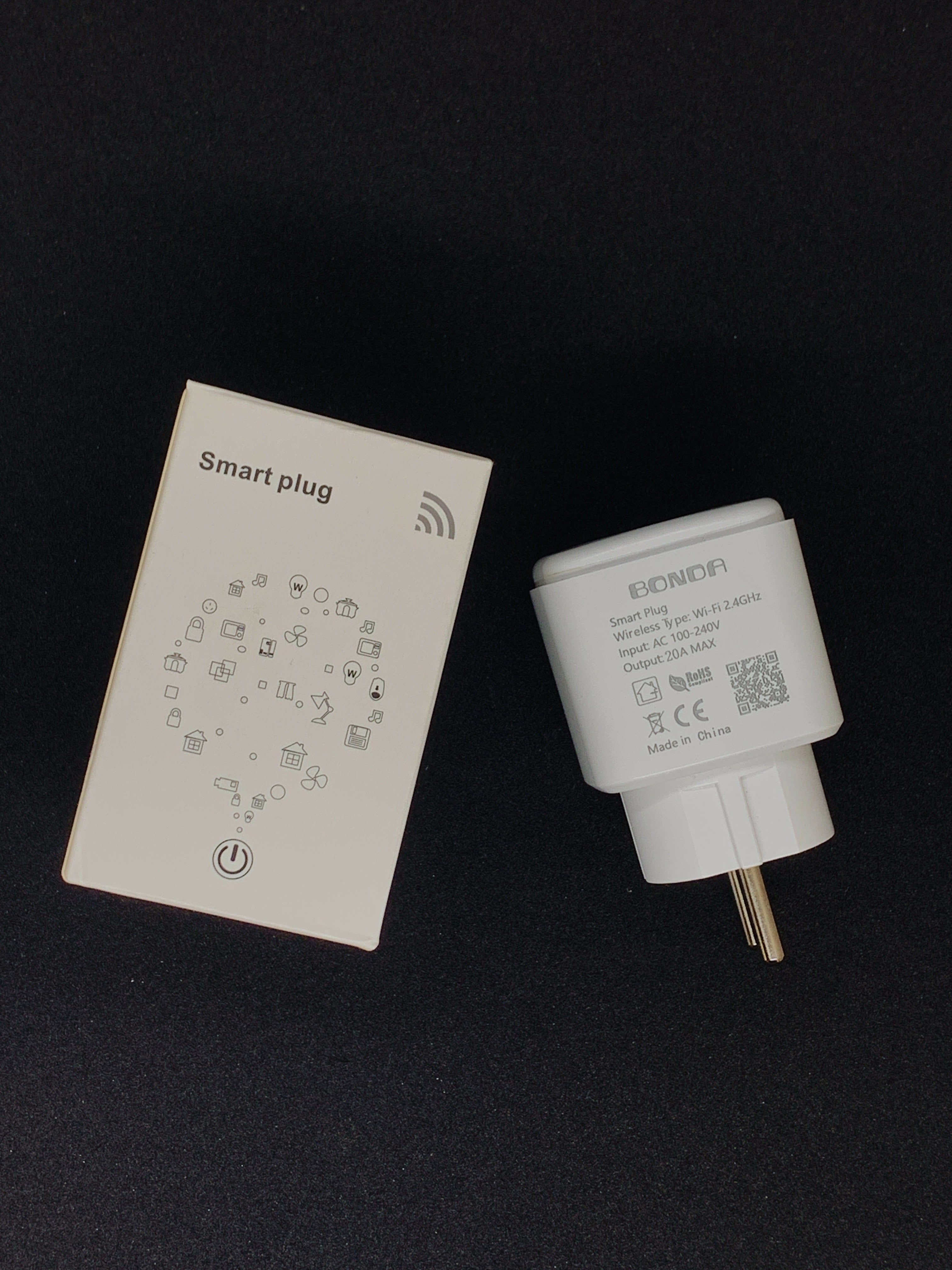 Smart Plug Wifi Plug – 20 A mit Power Monitor Timing-Funktion – Smart Life App-Steuerung funktioniert mit Alexa Google Home